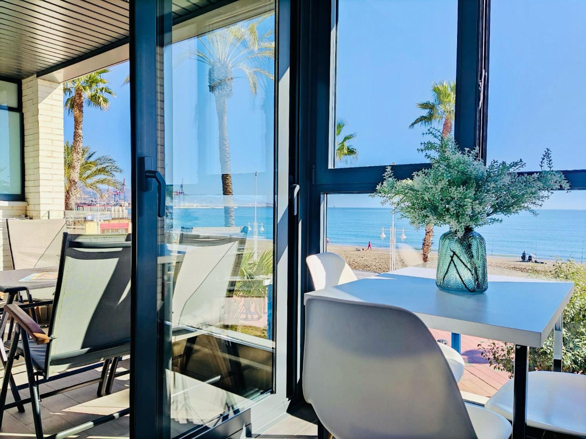 Gran Vivienda De Lujo Frente Al Mar Málaga Exterior foto